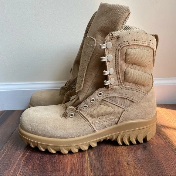 Altama Tactical Assault Boot Desert Sand No Laces Combat Boots 5788