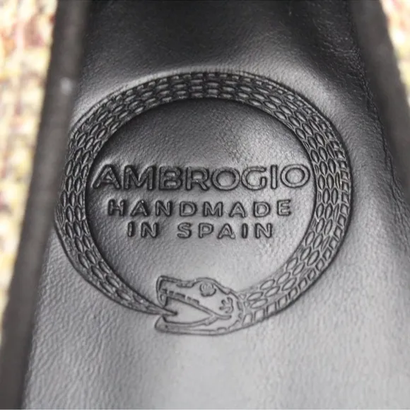 Ambrogio‎ Dellamoda Horsebit Loafers in Rose Houndstooth Size US 10