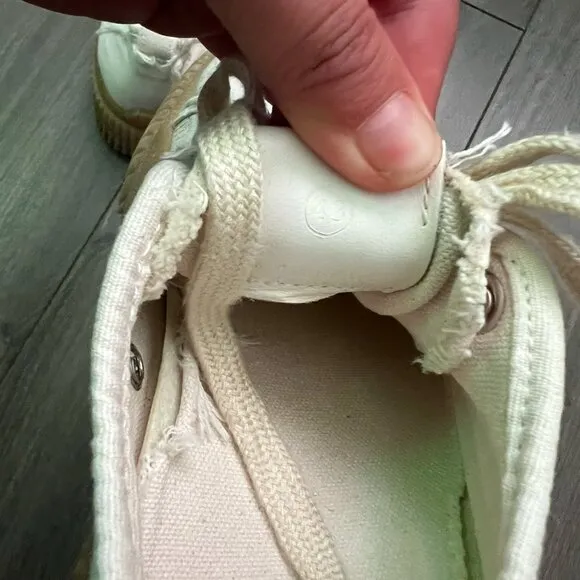 Ami Paris Canvas Lace-Up Sneakers