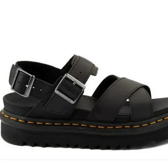 AMPUTEE LEFT FOOT ONLY Dr. Martens Womens Sz 8 Voss II Hydro Leather Sandals