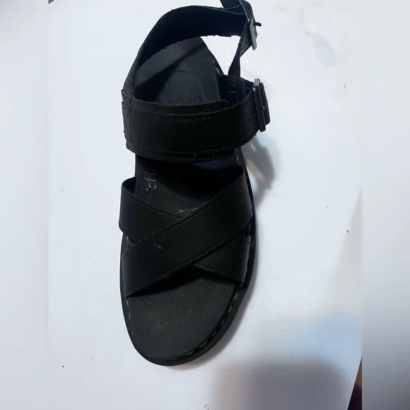 AMPUTEE LEFT FOOT ONLY Dr. Martens Womens Sz 8 Voss II Hydro Leather Sandals