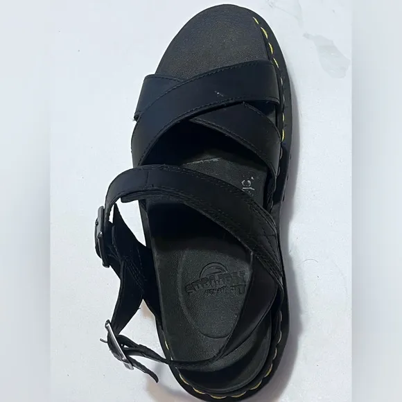 AMPUTEE LEFT FOOT ONLY Dr. Martens Womens Sz 8 Voss II Hydro Leather Sandals