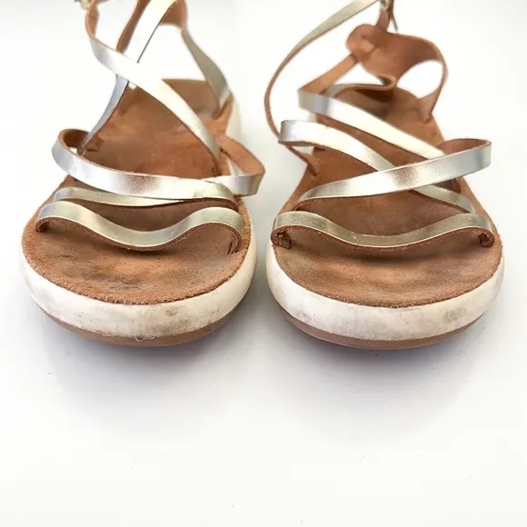 Ancient Greek Sandals Delia Comfort Metallic Gold