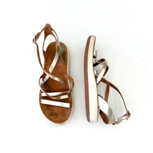 Ancient Greek Sandals Delia Comfort Metallic Gold