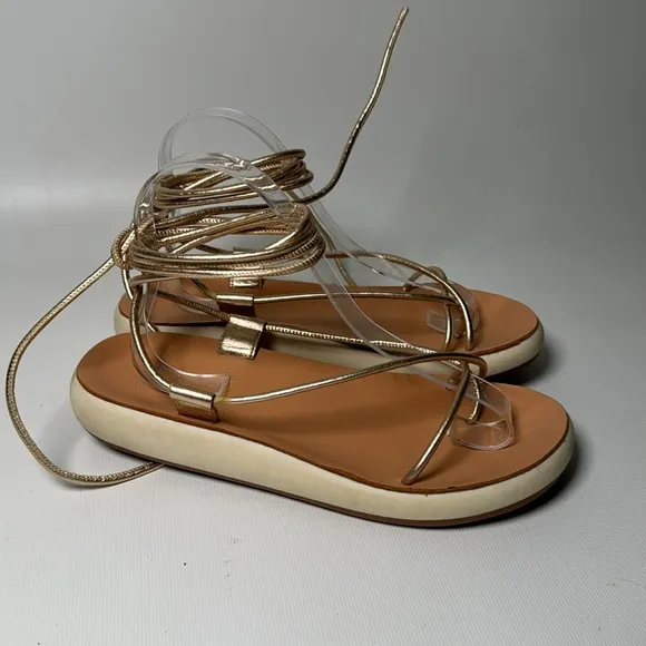 Ancient Greek Sandals Diakopes Comfort Sandals - sz 38