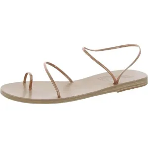 Ancient Greek Sandals Womens Chora Tan Leather Strappy Sandals Shoes New