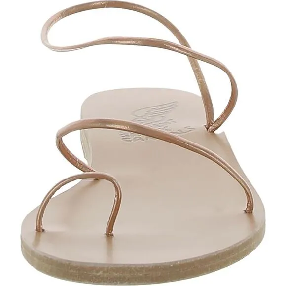 Ancient Greek Sandals Womens Chora Tan Leather Strappy Sandals Shoes New