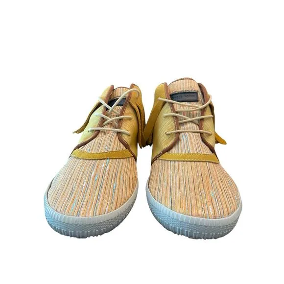 Android Homme Mach 2 Fringe Sneaker Shoes Lace Up Boho Urban Art Western Size 11