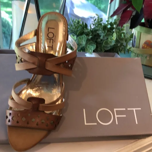 ANN TAYLOR LOFT Leather Sandals