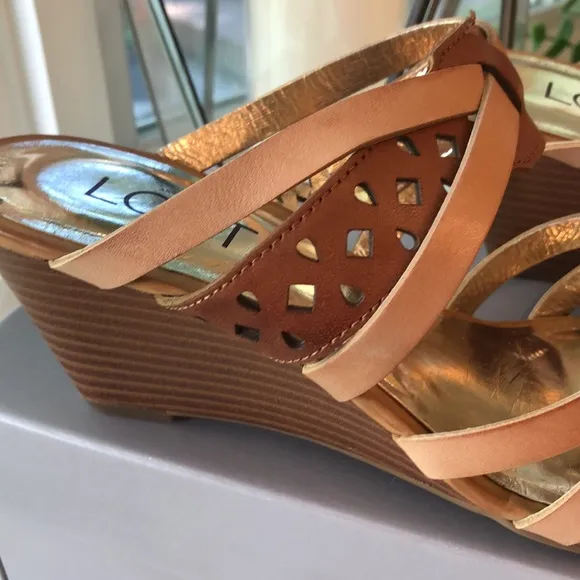 ANN TAYLOR LOFT Leather Sandals