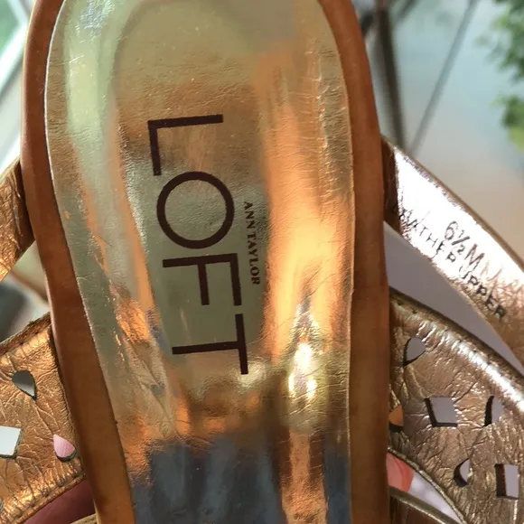ANN TAYLOR LOFT Leather Sandals