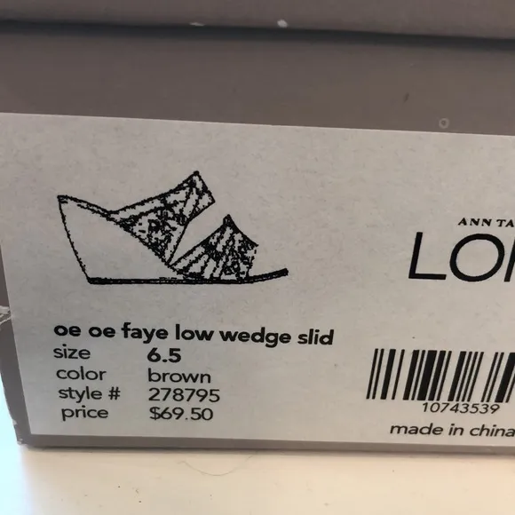 ANN TAYLOR LOFT Leather Sandals