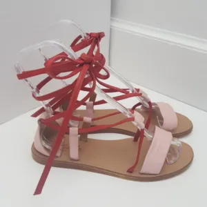 Anthropologie Liendo leather strappy sandals sz 8