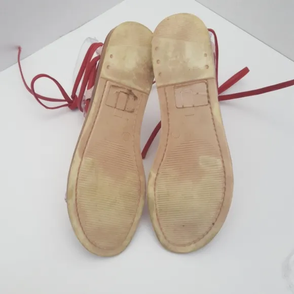 Anthropologie Liendo leather strappy sandals sz 8