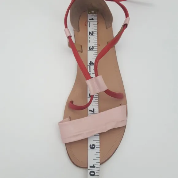 Anthropologie Liendo leather strappy sandals sz 8