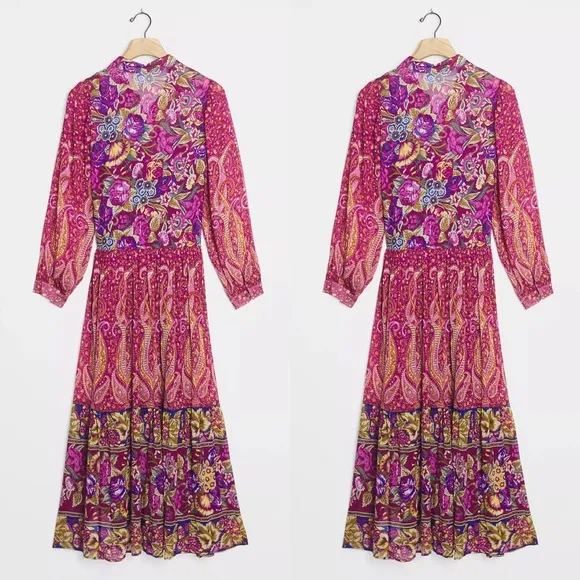 Anthropologie Nikole Maxi Shirtdress