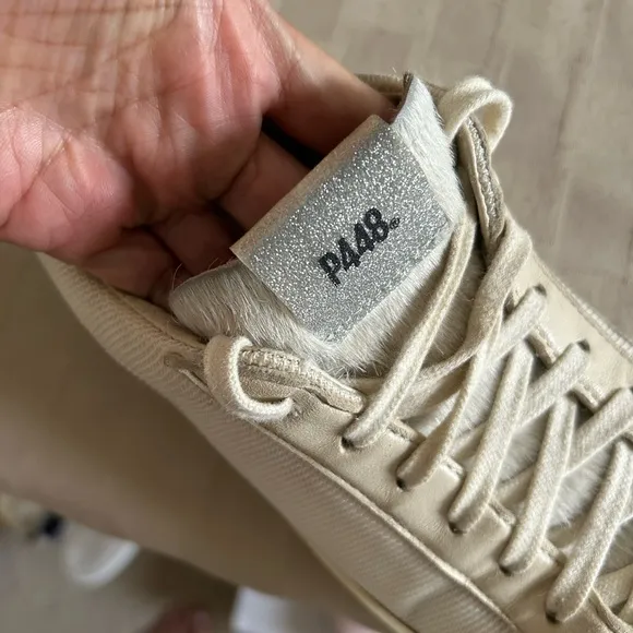 Anthropologie P448 Low Top Lace Up Sneakers