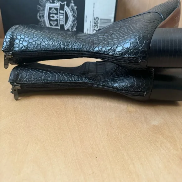 Anthropologie Silent D Carina Careful Stretch Heeled Ankle Boots