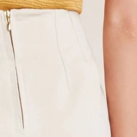 Anthropologie Verona embroidered pencil skirt