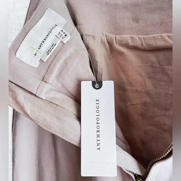 Anthropologie Verona embroidered pencil skirt