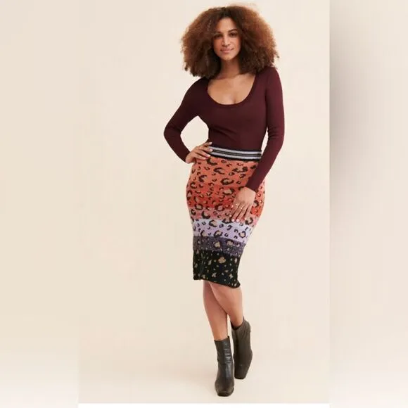 Anthropologie x Maeve Sweater skirt. Small