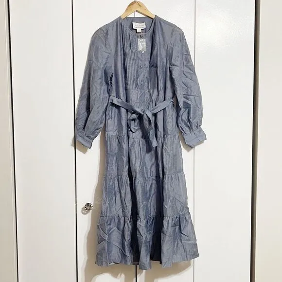 Anthropologie x Mare Mare Agosta Tiered Midi Dress Size S