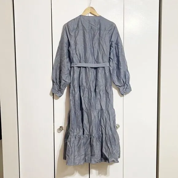 Anthropologie x Mare Mare Agosta Tiered Midi Dress Size S