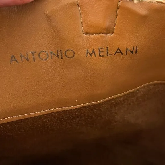 ANTONIO MELANI Leather Distressed Shae Cuissardes Riding Boots