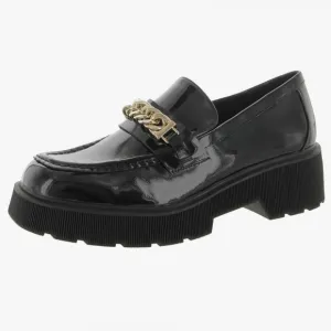 Aqua Womens BLAKE PatentFlats Slip On Loafers