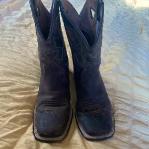 Ariat 4LR Advances Cushioning EUC Size 1 Cowboy Western Boots! riding