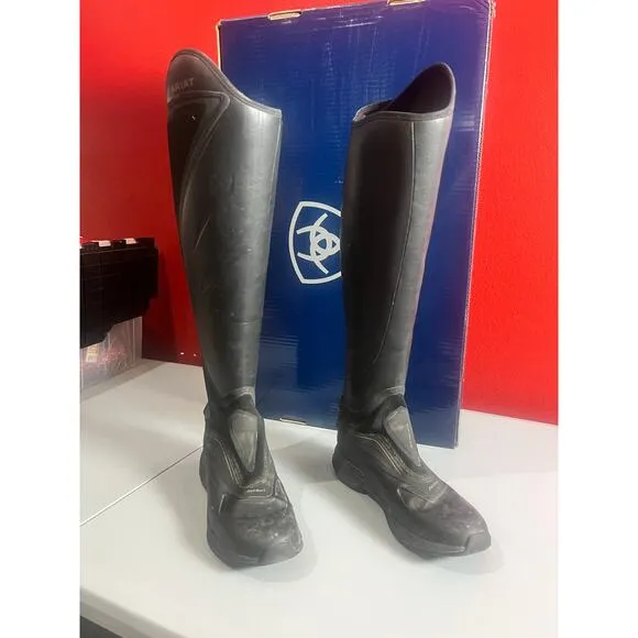 Ariat Ascent Tall Riding Boots 8.5 foot, medium height, calf full