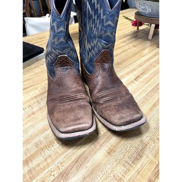 Ariat Cowboy Boots Sport Sidebet Western Boot Square Toe mens 5 country barn