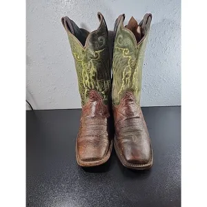 Ariat Green, Brown boots Size 9EE