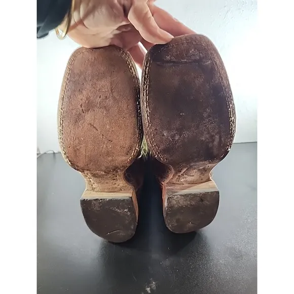 Ariat Green, Brown boots Size 9EE