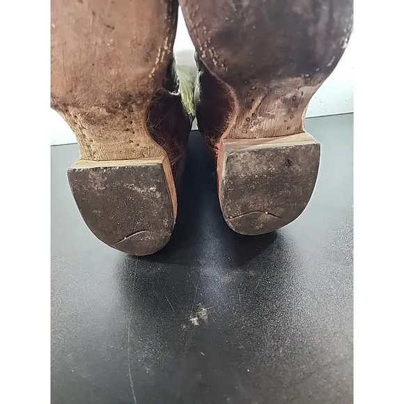 Ariat Green, Brown boots Size 9EE