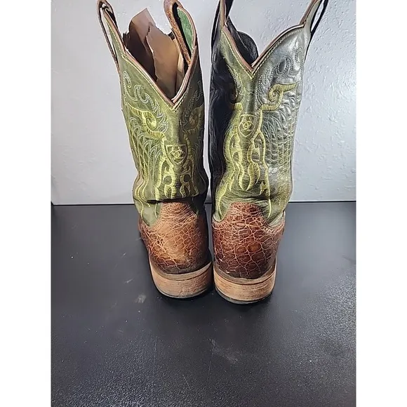 Ariat Green, Brown boots Size 9EE