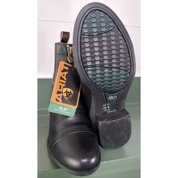 Ariat Heritage Zip Paddock Size US 6B 4LR Technology Women’s Ankle Riding
