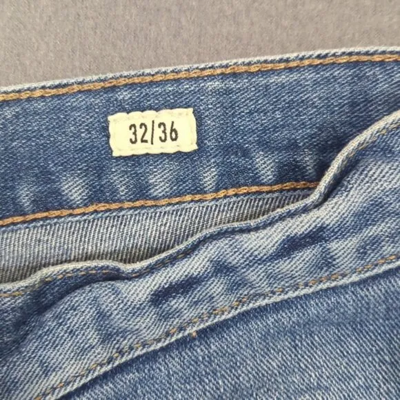Ariat Jeans Men's 32x36 Blue M2 Relaxed Stretch Legacy Boot Cut Western Denim