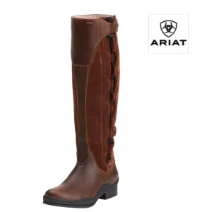Ariat Kendal H2O Women's Insulated Gortex Brown Suede Leather Riding Boots  6.5M
