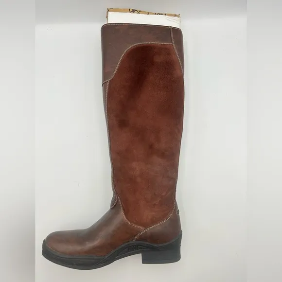 Ariat Kendal H2O Women's Insulated Gortex Brown Suede Leather Riding Boots  6.5M