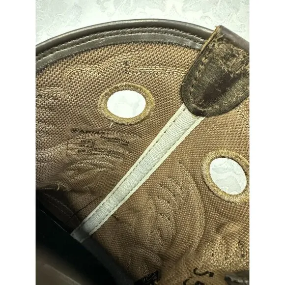 Ariat Kids‎ Size 5.5 Heritage Rough stock Western Boot Square Toe Leather Riding