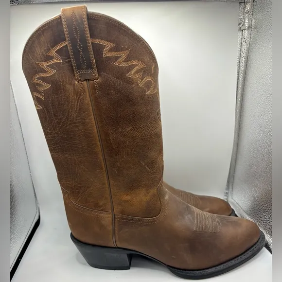 Ariat SEDONA Brown Leather Cowboy Western Boots Mens Sz 10.5 EE Style 34625