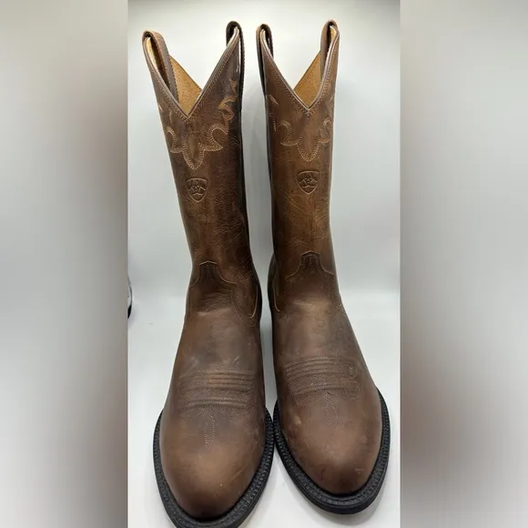 Ariat SEDONA Brown Leather Cowboy Western Boots Mens Sz 10.5 EE Style 34625