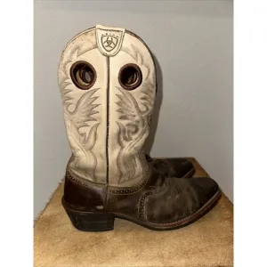 Ariat Western BOOTS 10.5 D Men's Cowboy Heritage Roughstock Earth 10002230