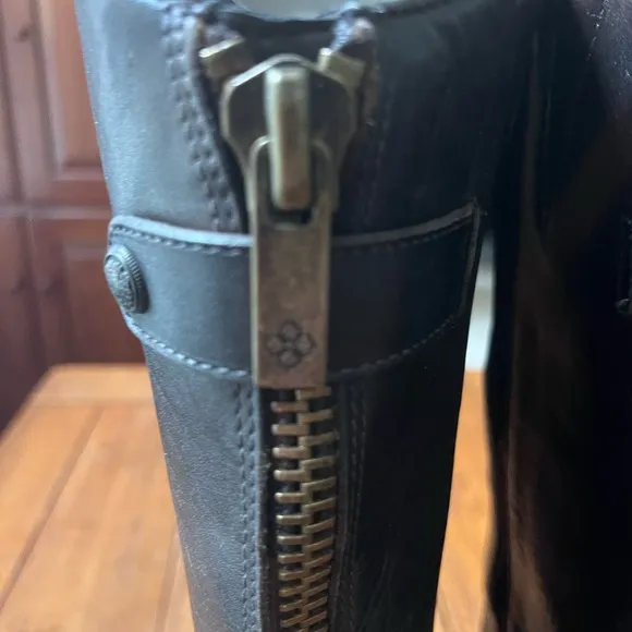 Arturo Chiang Brown Leather Riding Boots 8.5