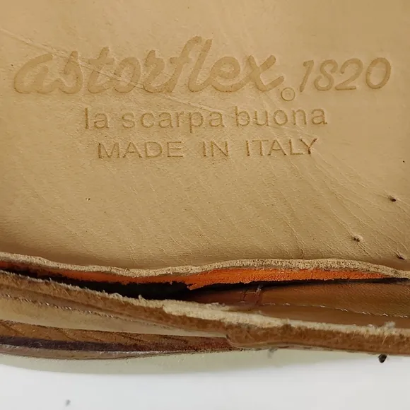 Astorflex Sandflex in Dark Chestnut Slip On Men's Loafer Size 10.5 EU 44