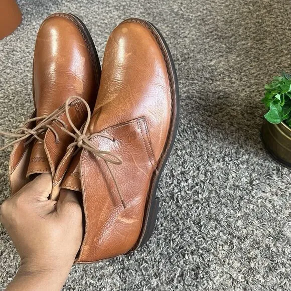 Astroflex Driftflex Brown Desert Boots Italy Chukka Size EU 44 US 11 New READ