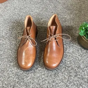 Astroflex Driftflex Brown Desert Boots Italy Chukka Size EU 44 US 11 New READ