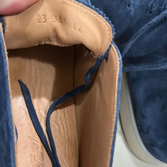 Aurelien- Desert Boot 2.0- like new! Worn once. Men's Blue Suede Chukka Boots