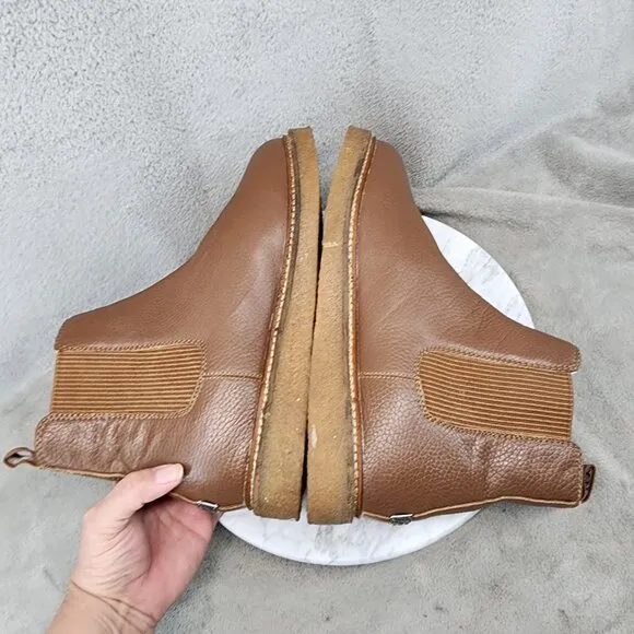 Australia Luxe Collective Shoes Mens Size 9 Lifer Brown Leather Boots *GUC*